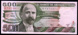 MEXICO 500 Pesos ( MADERO ) 27/01/1981 Serie BP  HT075671 PICK 75a UNC - Mexique