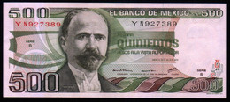 MEXICO 500 Pesos ( MADERO ) 29/06/1979 Serie S  YN927389 PICK 69 UNC - Mexique