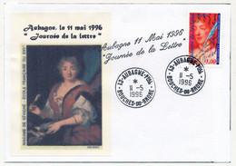 FRANCE - 2 Env Affr Mme De Sévigné, Obl AUBAGNE Ppal 11/5/1996, Griffe "Aubagne... Journée De La Lettre" - Storia Postale