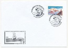 FRANCE - Enveloppe Affr. 3,00F Iles Sanguinaires - Obl Temporaire "Journées J-B CHARCOT" Aix Les Bains 14/9/1996 - Commemorative Postmarks