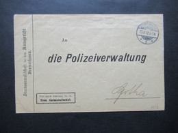 DR Dienst 1912 Staatsanwaltschaft Amtsgericht Bremerhaven Frei Durch Ablösung Nr.24 Prem. Amtsanwaltschaft - Dienstzegels