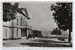 CPA     SUISSE AUBONNE    -  ESPLANADE ET PROMENADE DU CHENE - Aubonne