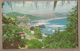 CPSM LES BARBADES - ILE - BARBADOS , W.I. - Bathsheba Coast - TB PLAN Habitations Maisons - Barbades