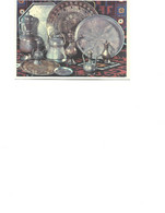 Uzbekistan - Postcard Unused 1978 -Bukhara - Kokand,Khiva- Contemporary  Chased Copper Articles - Ouzbékistan