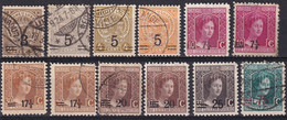 Luxembourg   1916/24    Lot   Entre Le YT111 & 116 - 1914-24 Marie-Adelaide