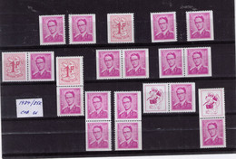 SERIE COMPLETE PU ** / MNH N° 1484/1485K    à    3,87 - Andere & Zonder Classificatie