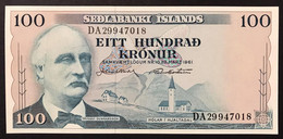 ISLANDA Iceland 100 KRONUR 1961 Q.fds LOTTO 4287 - Islanda