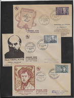 France N°908/910 - Enveloppe 1er Jour - 1950-1959