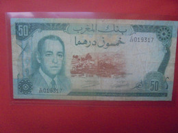 MAROC 50 DIRHAMS 1970 Circuler (B.28) - Marokko