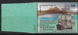 2022 Polynésie Française  N°      Nf** MNH . Bateau. Expédition De Jacob Roggeveen. - Unused Stamps