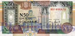 LOT SOMALIA 50 N. SHILIN 1991 PICK R2 UNC X 5 PCS - Somalia