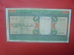 MAURITANIE 500 OUGUIYA 1996 Circuler (B.28) - Mauritania