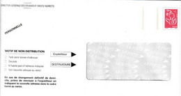 PAP TSC Neuf Direction Générale Des Douanes Et Droits Indirects - Marianne De Jumelet - Lot 0512321 - Prêts-à-poster:Stamped On Demand & Semi-official Overprinting (1995-...)