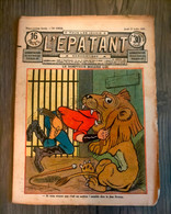 L'épatant N° 1302 LES PIEDS NICKELES FORTON  CALLAUD 13/07/1933  Dédé PASDEBILE DETECTIVE BIEN - Pieds Nickelés, Les