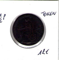 Angleterre. Token. 1/2 Penny. 1790 - Noodgeld