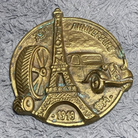 Médaille Bronze : Citroën 75éme Anniversaire - 1919/1944 - 375g - Professionnels / De Société