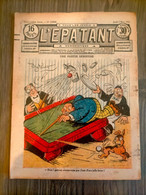 L'épatant N° 1283 LES PIEDS NICKELES FORTON  CALLAUD 02/03/1933  Dédé PASDEBILE DETECTIVE - Pieds Nickelés, Les