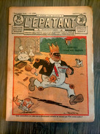 L'épatant N° 1282 LES PIEDS NICKELES FORTON  CALLAUD 23/02/1933  Dédé PASDEBILE DETECTIVE - Pieds Nickelés, Les