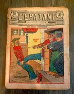 L'épatant N° 1278 LES PIEDS NICKELES FORTON  CALLAUD 26/01/1933  Dédé PASDEBILE DETECTIVE - Pieds Nickelés, Les