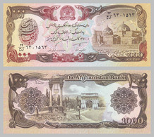 Afganistan 1000 Afghanis 1991  UNC - Afghanistan