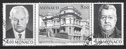 Monaco N° 1591 - 1592 - 1593  Obl. - Oblitérés