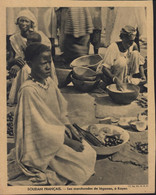 Photographie Photo Soudan Français Les Marchandes De Légumes à Kayes Ci Ag Ec AOF - Afrika