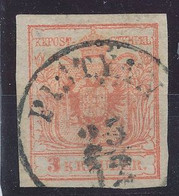 1850. Typography 3kr Stamp, PISTYAN - ...-1867 Prefilatelia