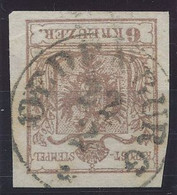 1850. Typography 6kr Stamp, OEDENBURG - ...-1867 Préphilatélie