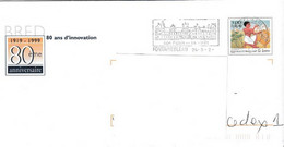 PAP TSC BRED Avec Belle Oblitération Fontainebleau - La Lettre - Lot 246/869 - Prêts-à-poster:Stamped On Demand & Semi-official Overprinting (1995-...)