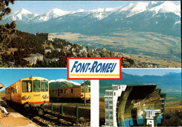 ! Cpm 66120 Font Romeu, SNCF. Solar - Treinen