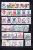 Lot 34 Výplatních Známek - Used Stamps