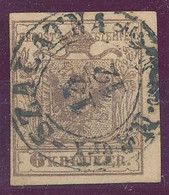 1850. Typography 6kr Stamp, NAGY-SZALATNA - ...-1867 Préphilatélie
