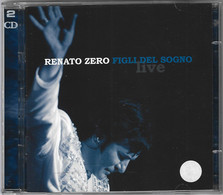 RENATO ZERO : Doppio CD < Figli Del Sogno Live > TATTICA / SONY - Otros - Canción Italiana