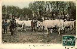 COMMERCE - Carte Postale Du Champ De Foire à Nevers - L 137021 - Fiere