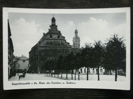 243 - AK DIPPOLDISWALDE - Platz Des Friedens U. Rathaus - 1961 - Dippoldiswalde