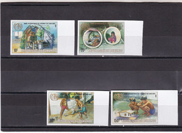 Burundi Nº 934sd Al 937sd SIN DENTAR - Unused Stamps