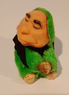 Figurine François Mitterand Kermittérand Modèle Vert Clair Collaro Show Muppet Show Bebête Show Série TV Des Années 1980 - Autres & Non Classés