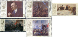 43652 MNH UNION SOVIETICA 1987 70 ANIVERSARIO DE LA REVOLUCION DE OCTUBRE - Collezioni