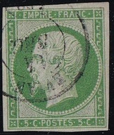 France N°12 - Oblitéré - TB - 1853-1860 Napoléon III