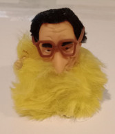 Figurine Jacques Chirac Black Jack Modèle Jaune Collaro Show Muppet Show Bebête Show Série TV Des Années 1980 En TB.Etat - Andere & Zonder Classificatie