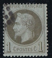 France N°25 - Oblitéré - TB - 1863-1870 Napoleon III With Laurels