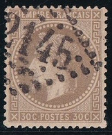 France N°30 - Oblitéré - TB - 1863-1870 Napoléon III Lauré