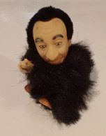 Figurine Michel Rocard Rocroa Modèle Noir Collaro Show Muppet Show Bebête Show Série TV Des Années 1980 En TB.Etat - Altri & Non Classificati