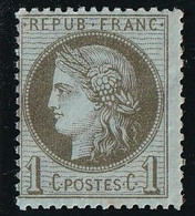 France N°50 - Neuf * Avec Charnière - TB - 1871-1875 Cérès