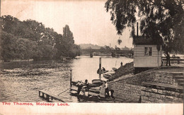 THE THAMES - MOLESEY LOCK - Birmingham