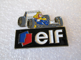 PIN'S    FORMULE 1  WILLIAMS RENAULT ELF 1991 MANSELL - F1