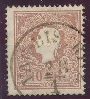 1858. Typography With Embossed Printing 10kr Stamp, VAG-BISTRITZ - ...-1867 Prefilatelia