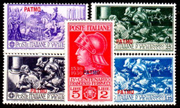 Egeo-OS-315- Patmo: Original Stamps And Overprint 1930 (++) MNH - Unwatermark - Quality In Your Opinion. - Aegean (Patmo)