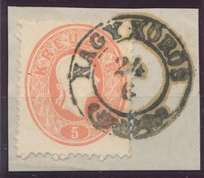 1861. Typography With Embossed Printing 5kr Stamp, NAGY KOROS - ...-1867 Prefilatelia