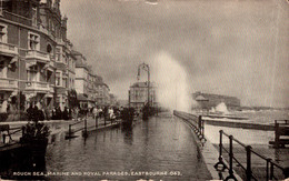 ROUGH SEA - MARINE AND ROYAL PARADES - EASTBOURNE - Eastbourne